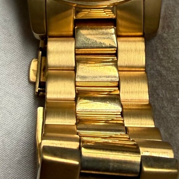 Michael Kors Watch Hunger Stop Gold Stainless Steel Watch Multifunction main image 10